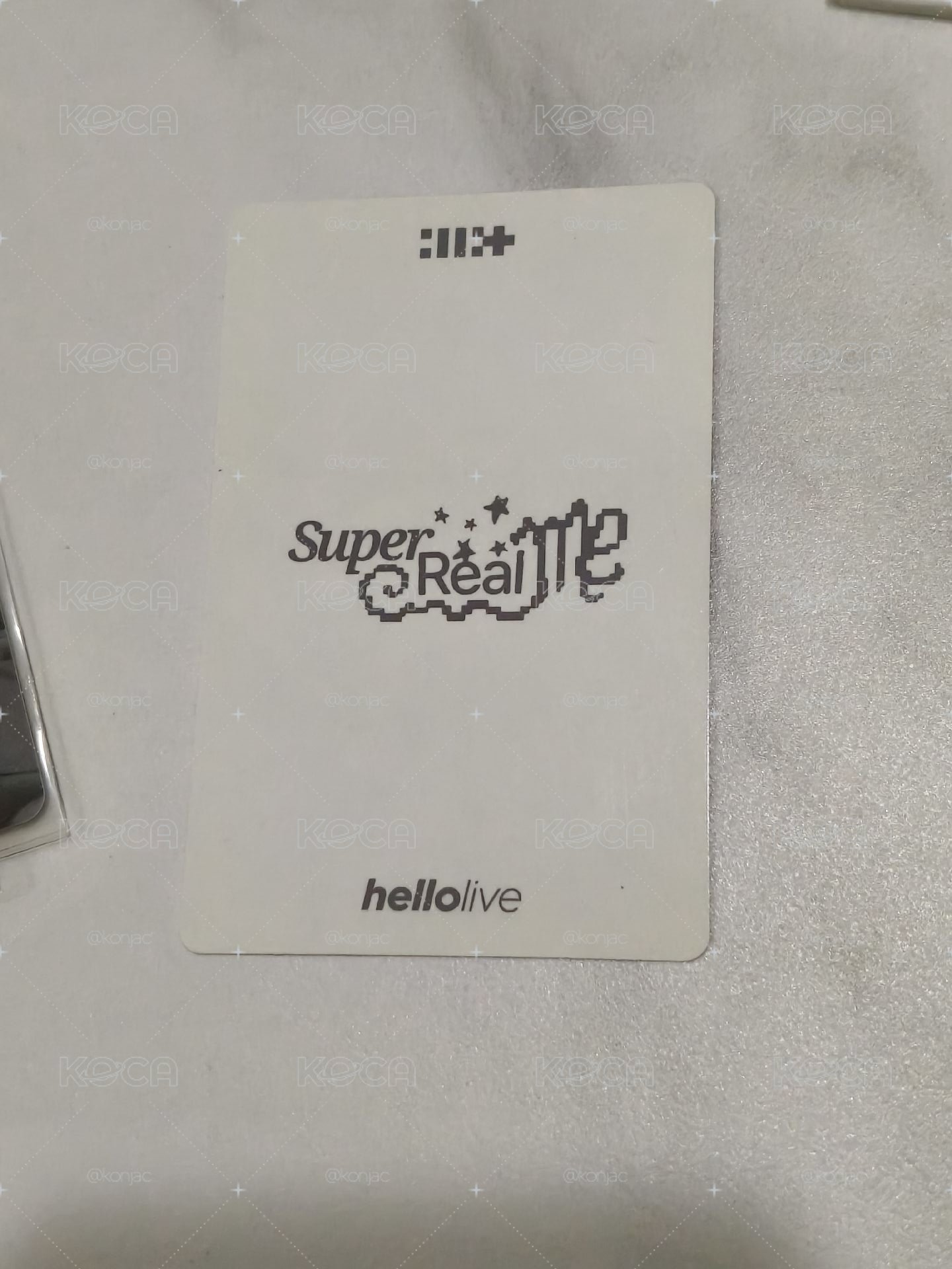 ⚪SUPER REAL ME hl 1.0 簽售卡 