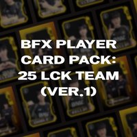 25 LCK 選手收藏卡 ver.1