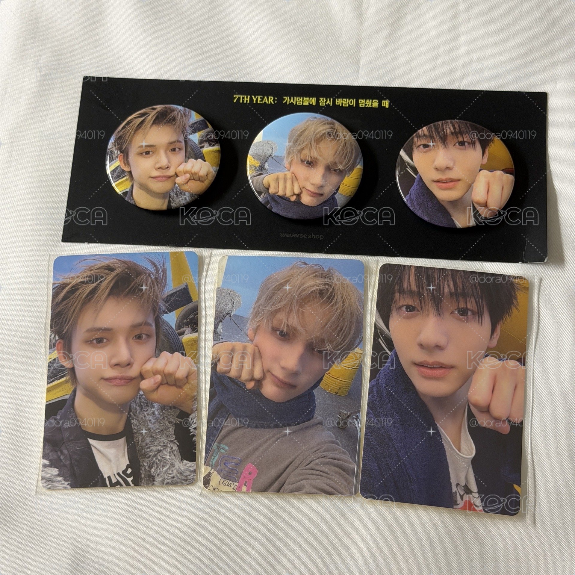 TXT 迷八PB wvs特典組 彬竣寧