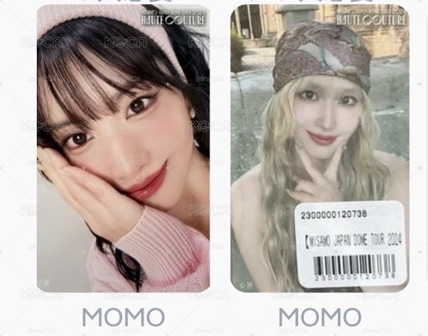 Misamo F賞卡貼