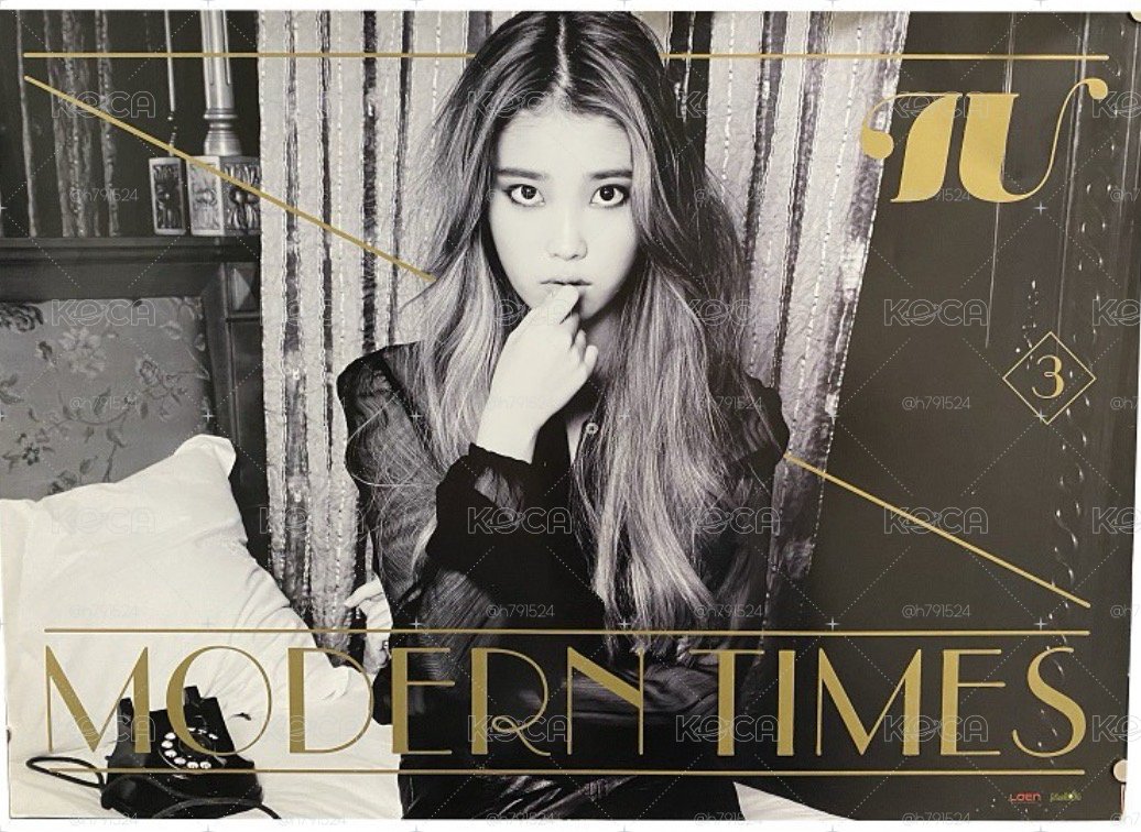 IU 李知恩 Modern Times專輯海報