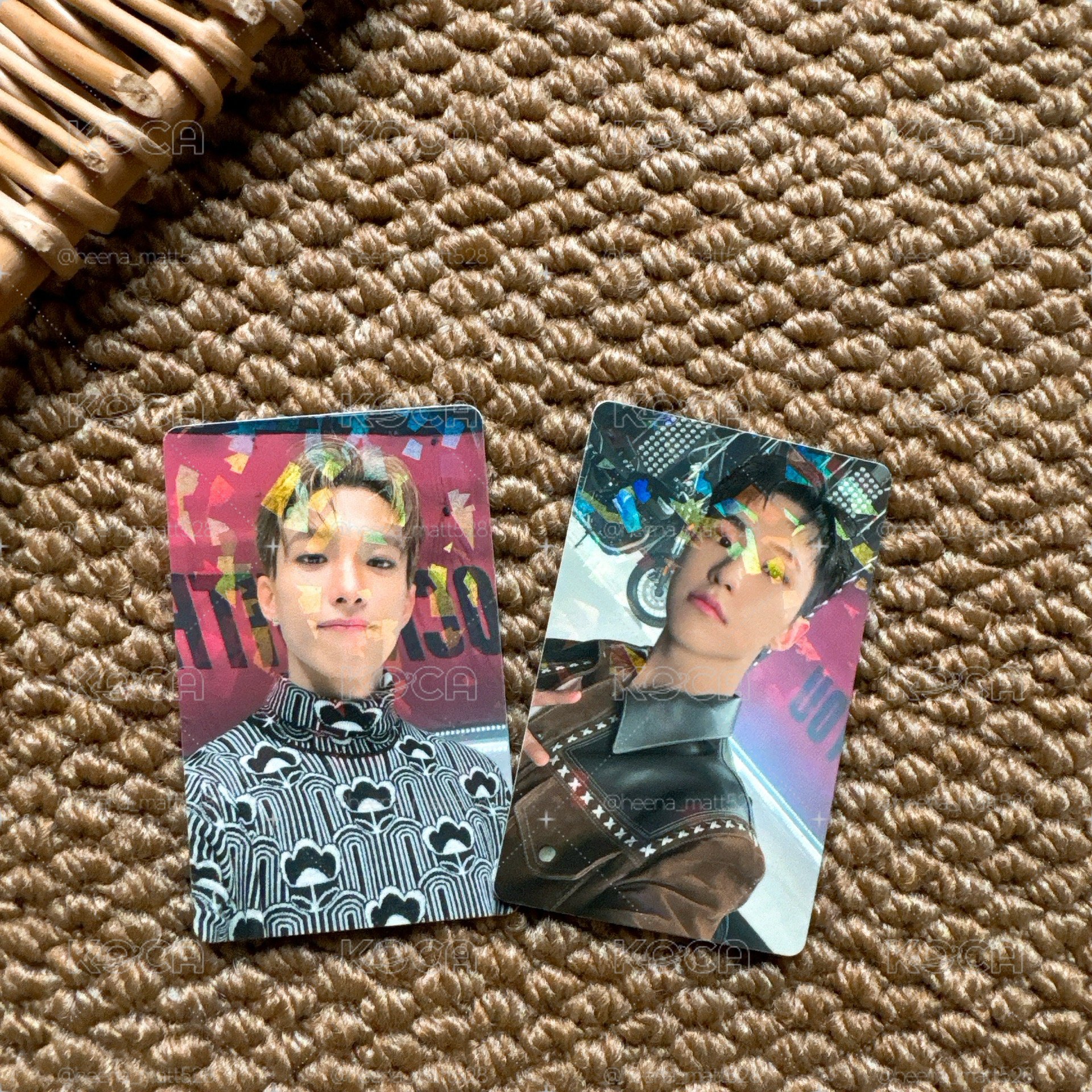 Seventeen Attacca pst 幸運卡 兩張不拆賣