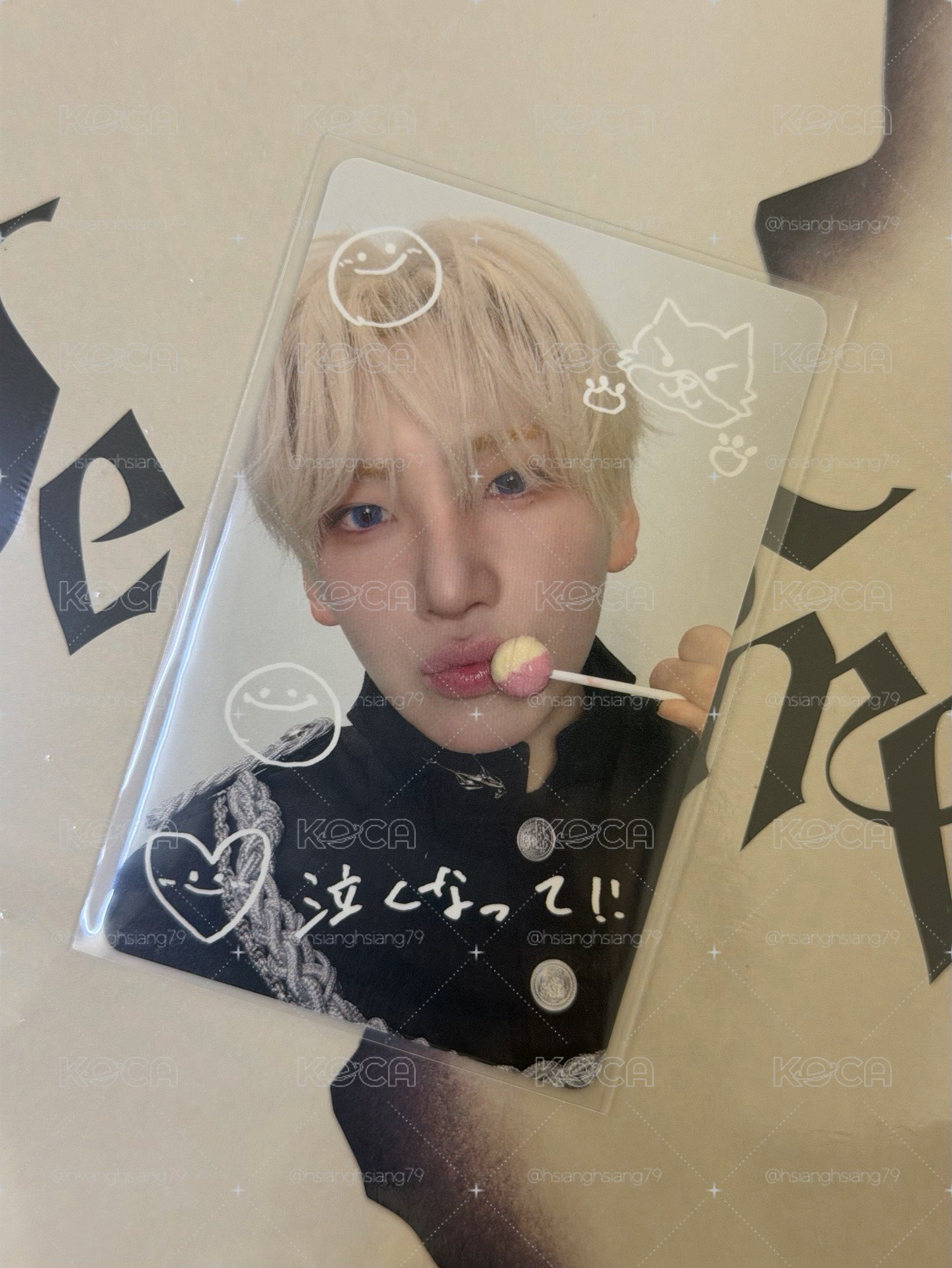 WOF YUMA手書