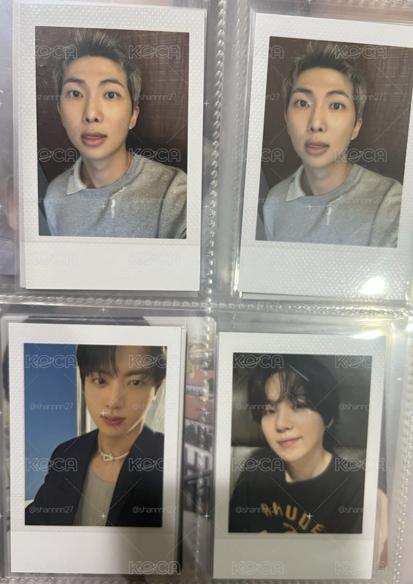 防彈黑膠 小森林 專輯卡