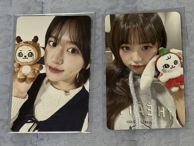 IVE 全新手燈套 聖誕娃含卡 絕版稀有