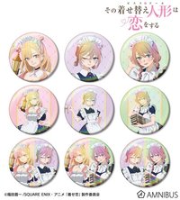 AMNIBUS 描き下ろし 星空メイドver. トレーディングオーロラ缶バッジ