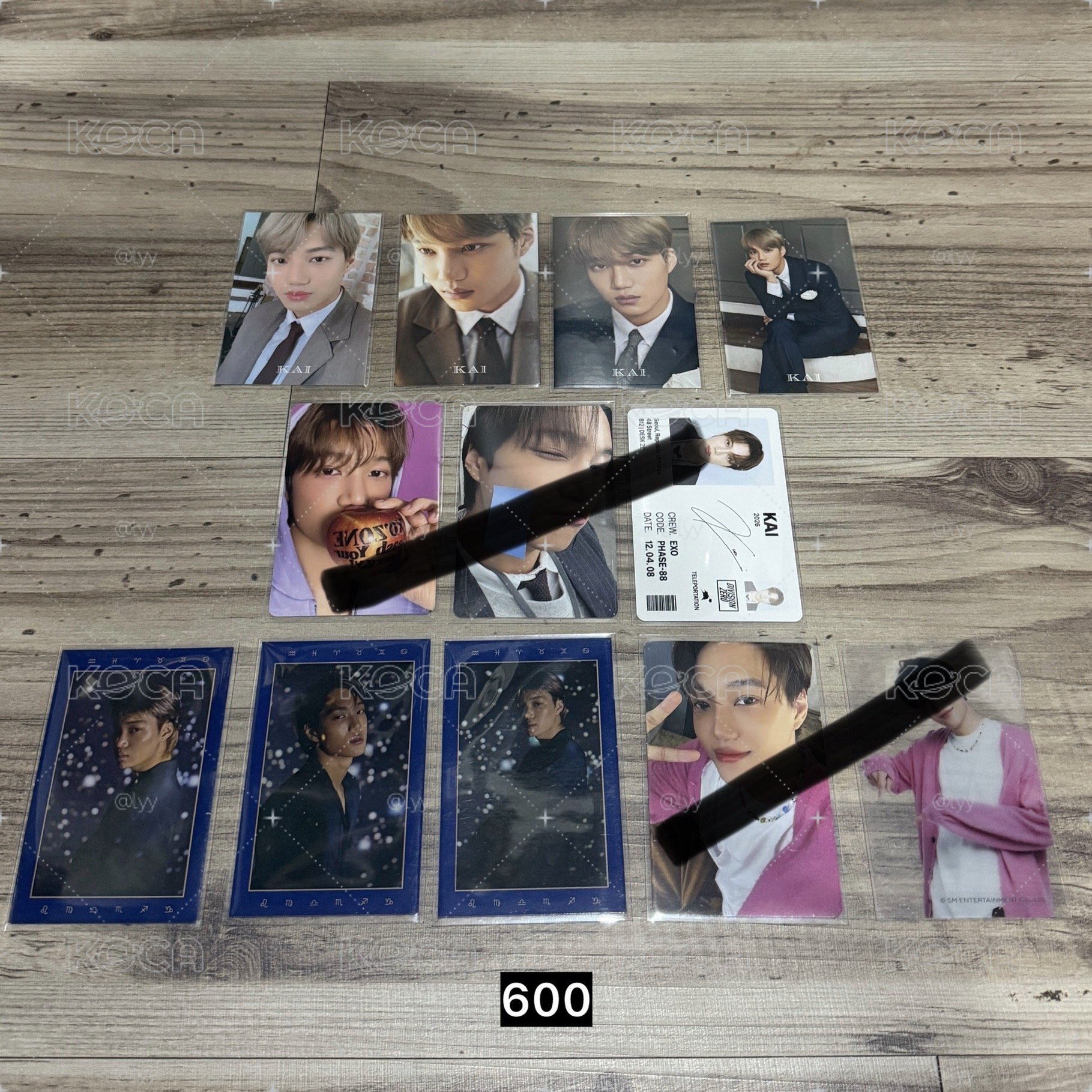 EXO 年曆 KAI 套組