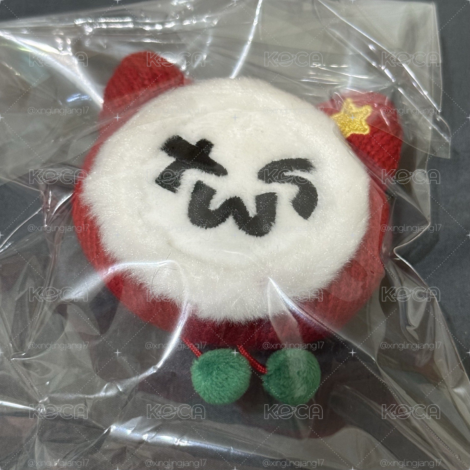 TWS大頭聖誕貓 無原袋