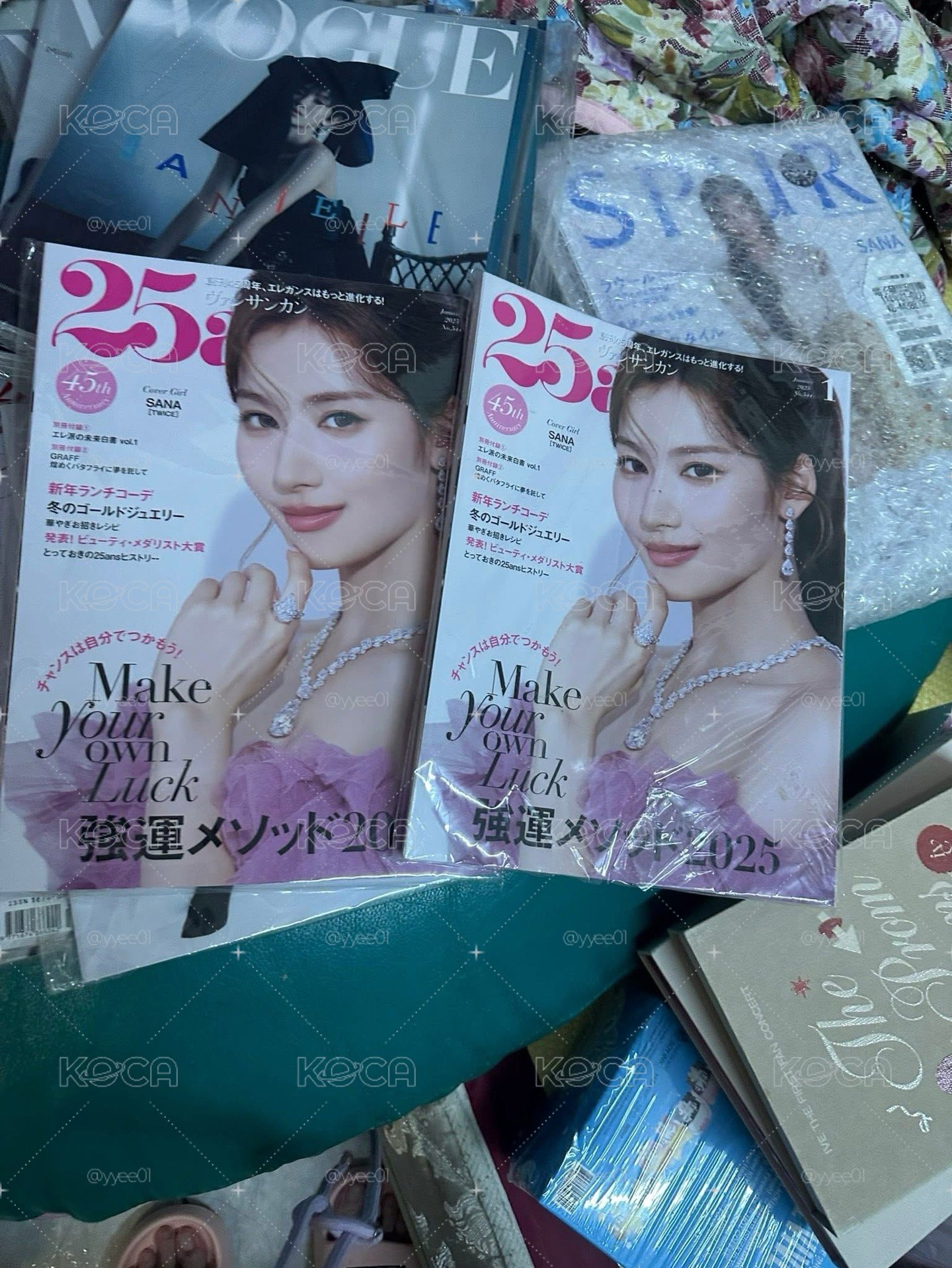 twice sana瑜雜誌大盤售
