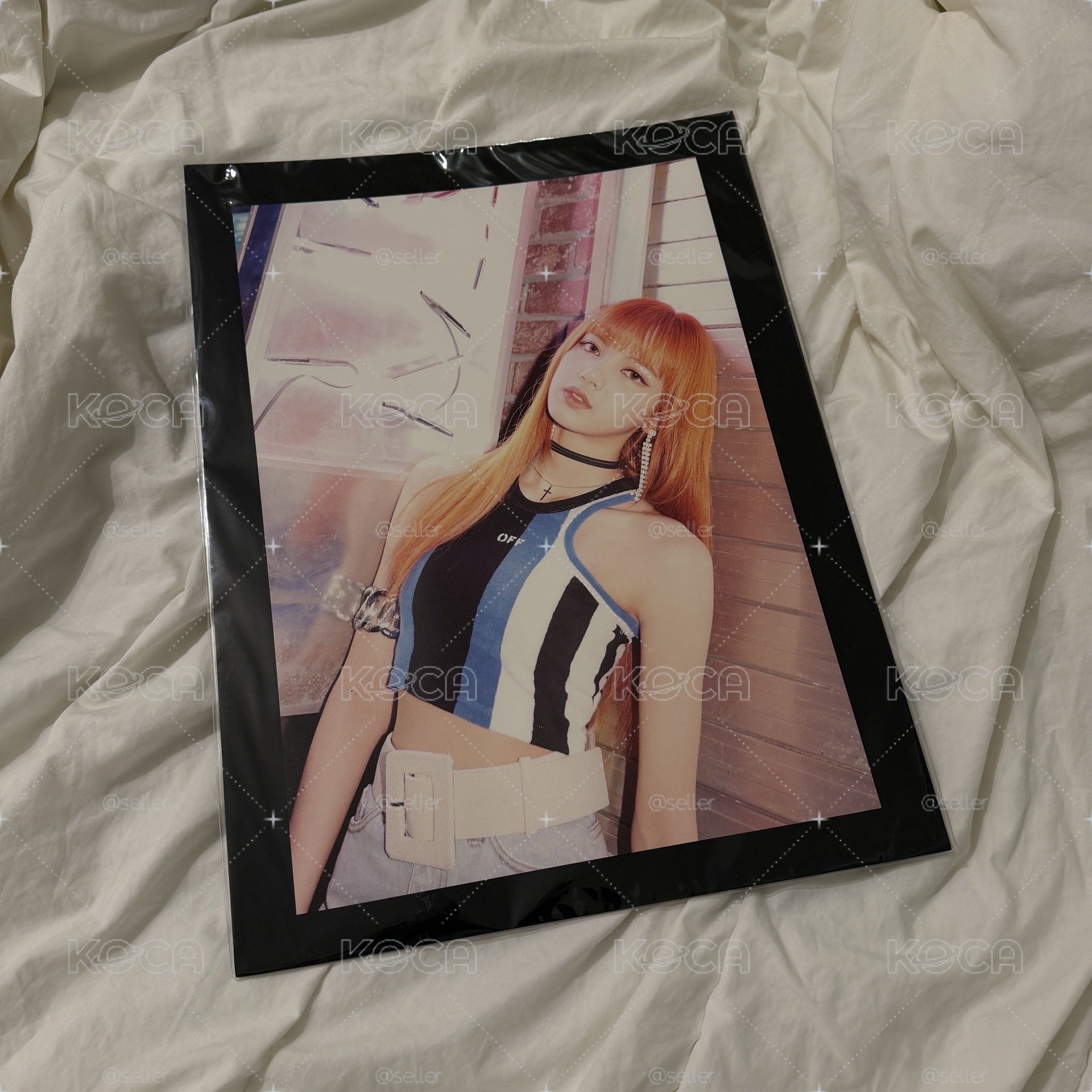 BLACKLINK Lisa POP-UP 硬紙板 相框 海報 快閃店
