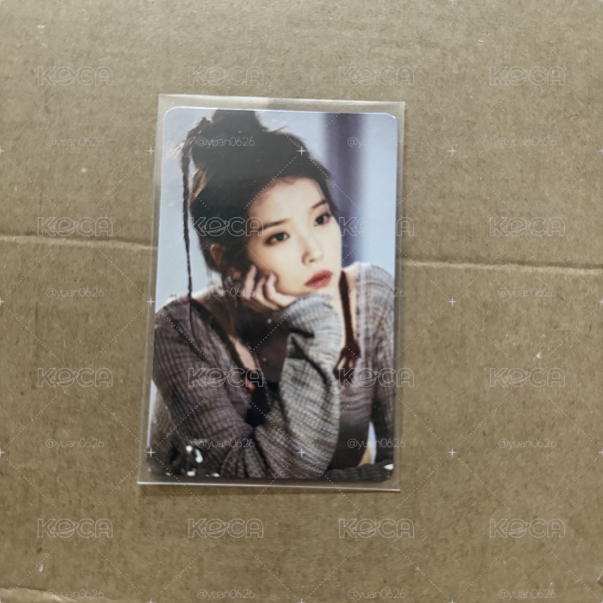 IU 李知恩 2021 celebrity 鐵盒卡 鐵盒小卡