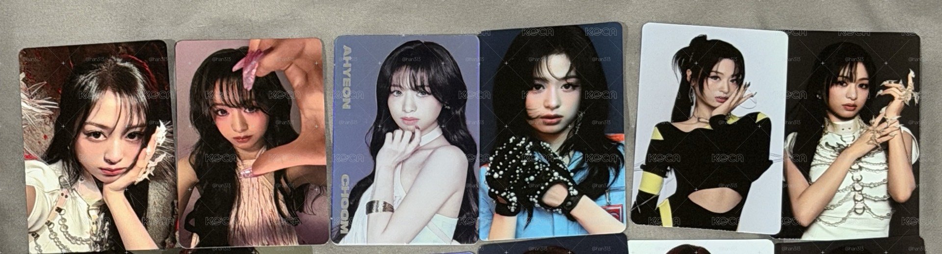 BABYMONSTER CHOOM AHYEON 卡包 一鍵畢業 卡包滿額