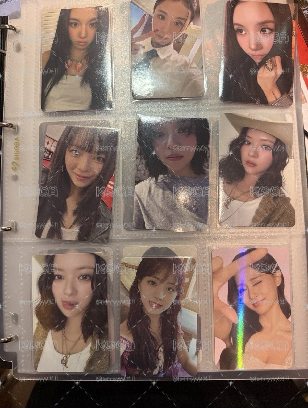 盤出TWICE小卡