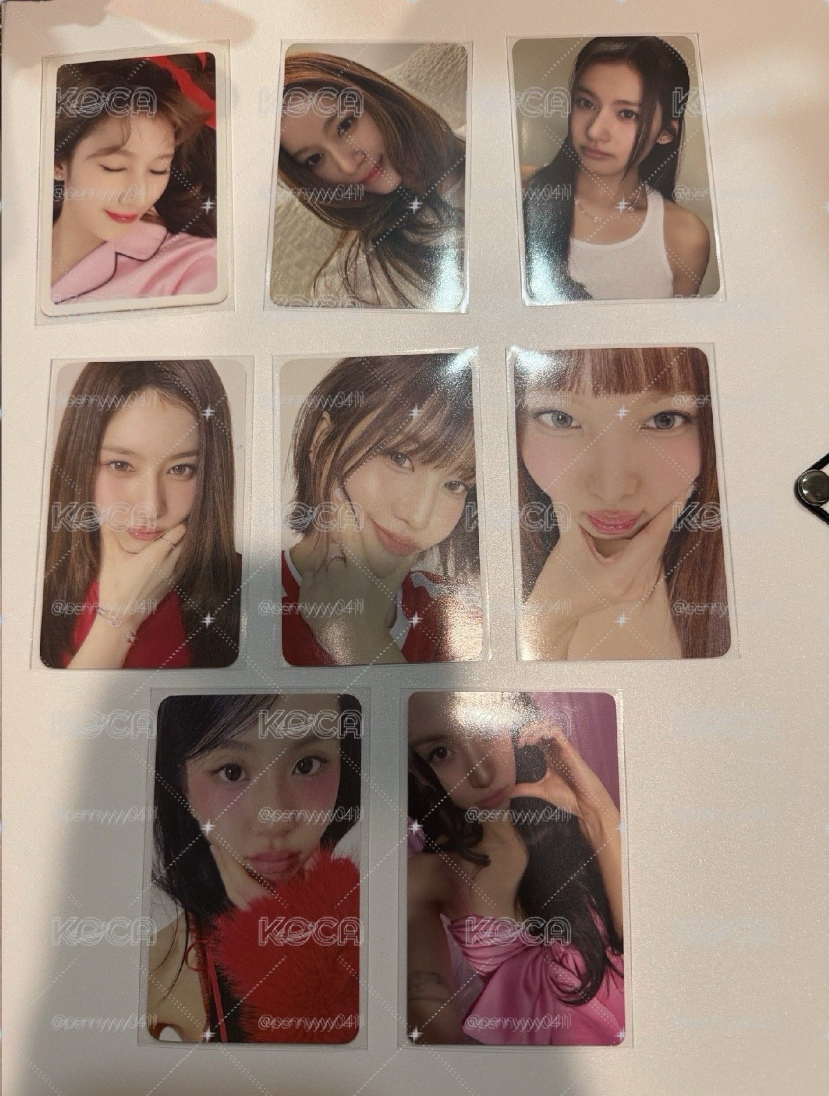 盤出TWICE小卡