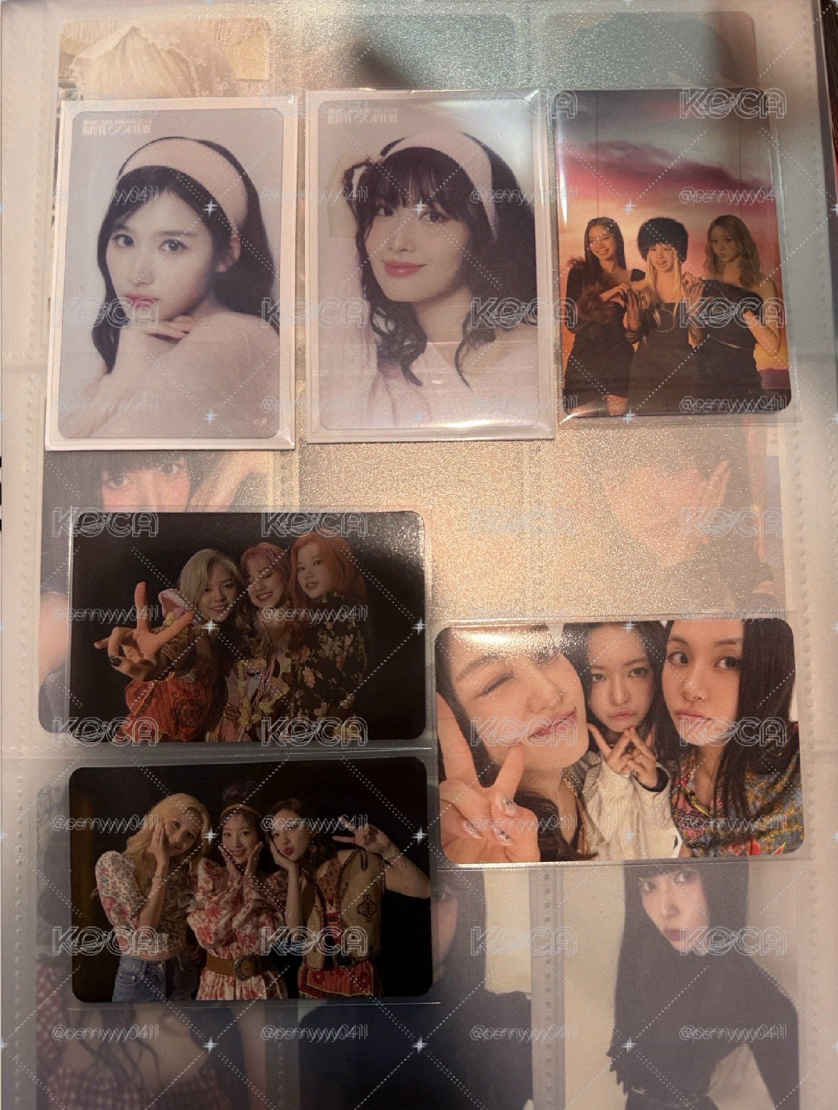 盤出TWICE小卡