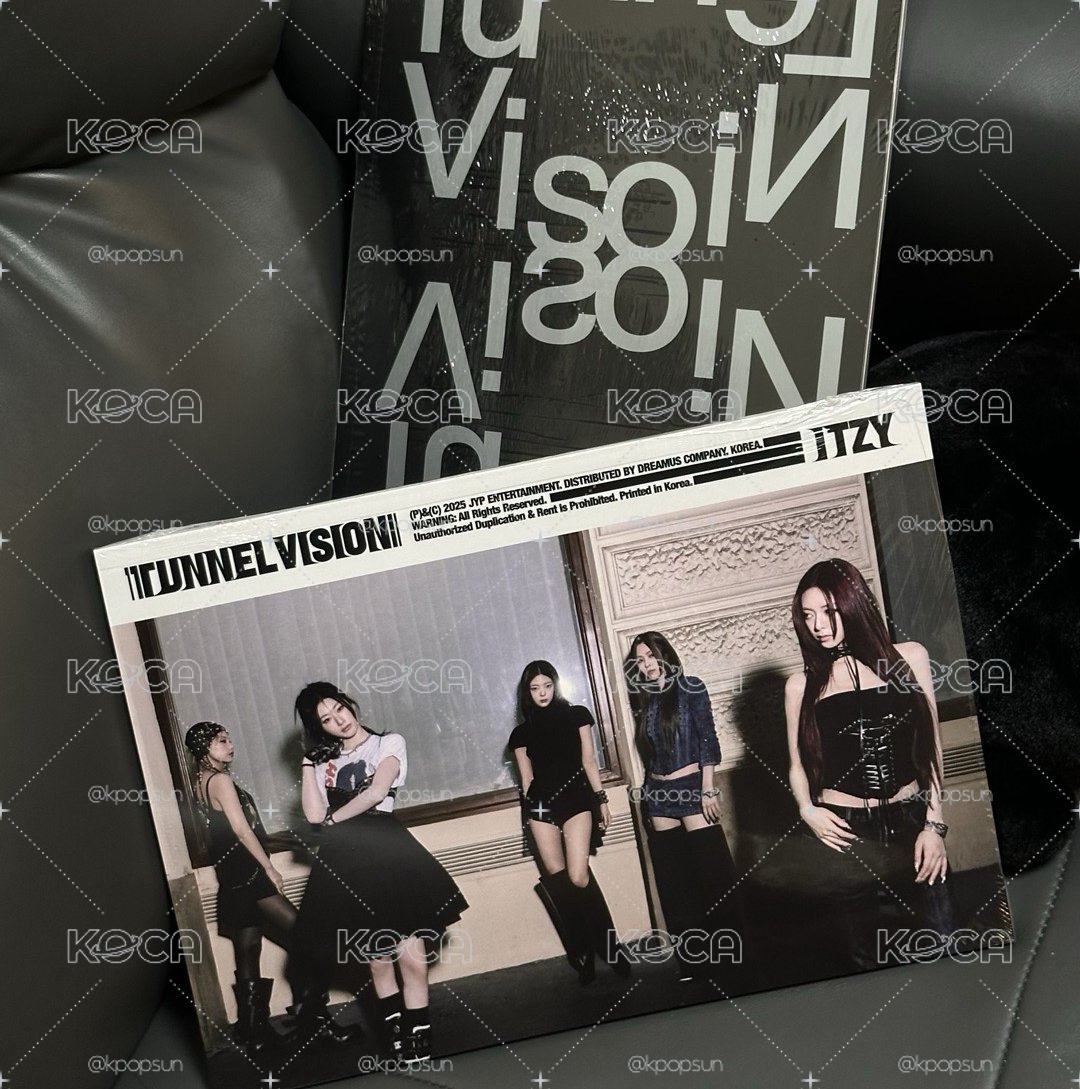 ITZY TUNNEL VISION 未拆專 1套2版