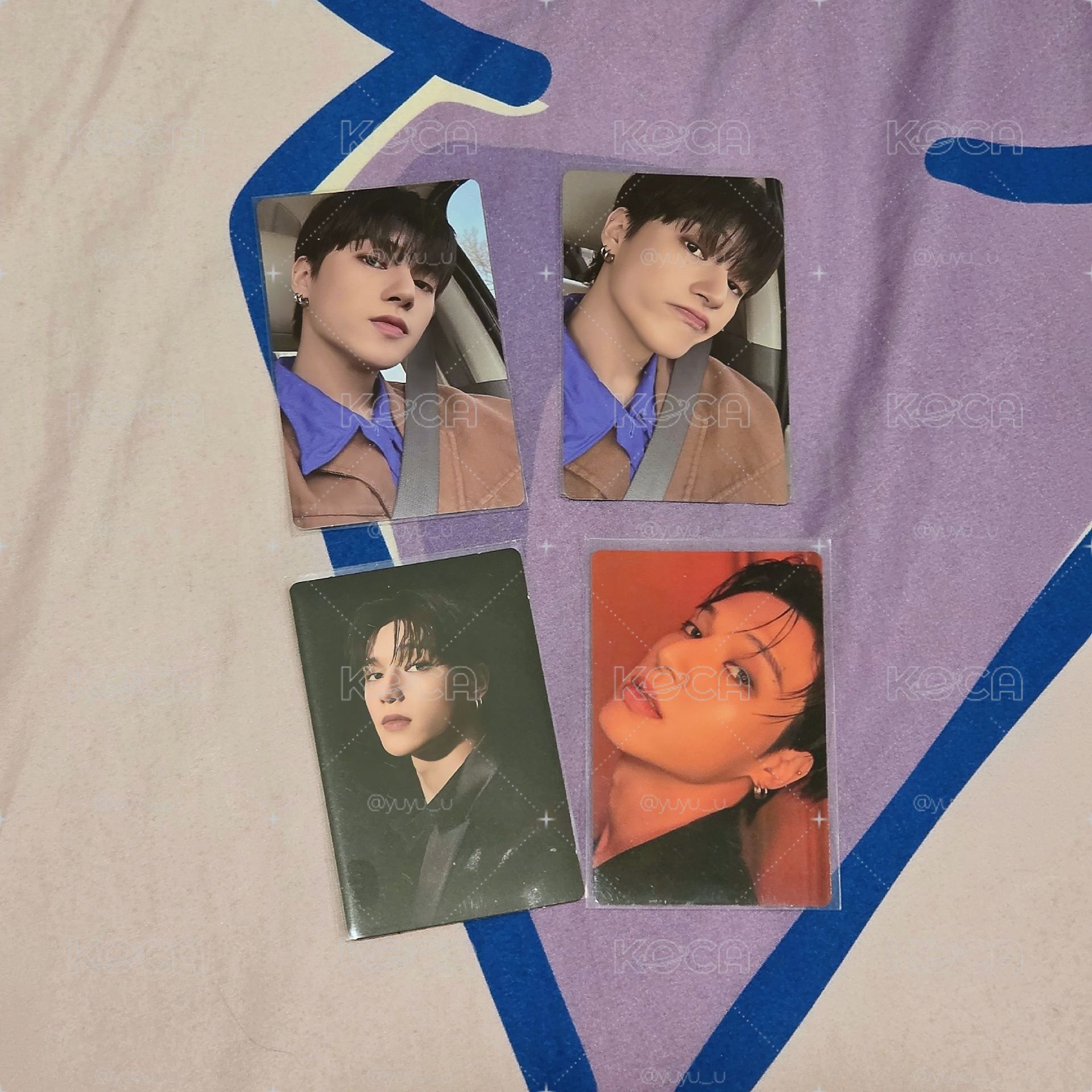 ATEEZ▪︎友榮 GH3 IYF 專輯卡 POCA 黑紅專 4張一組不拆