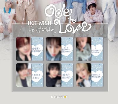 nct wish台北簽售專 簽售卡
