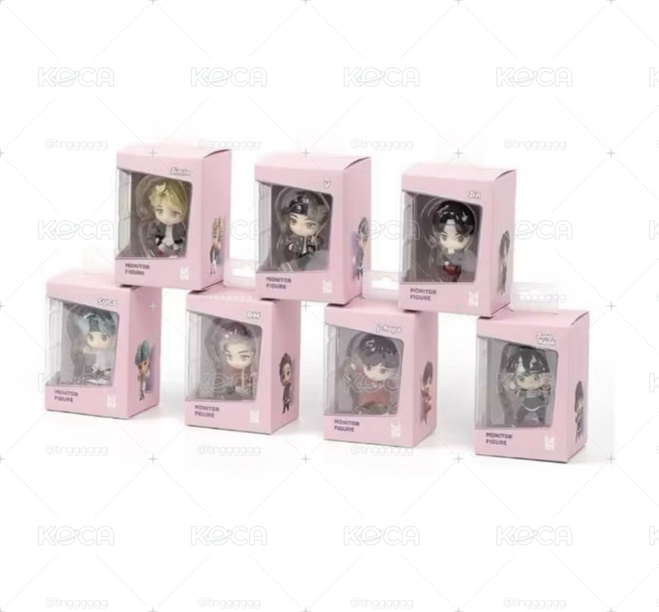 BTS TinyTAN PVC/塑膠公仔 