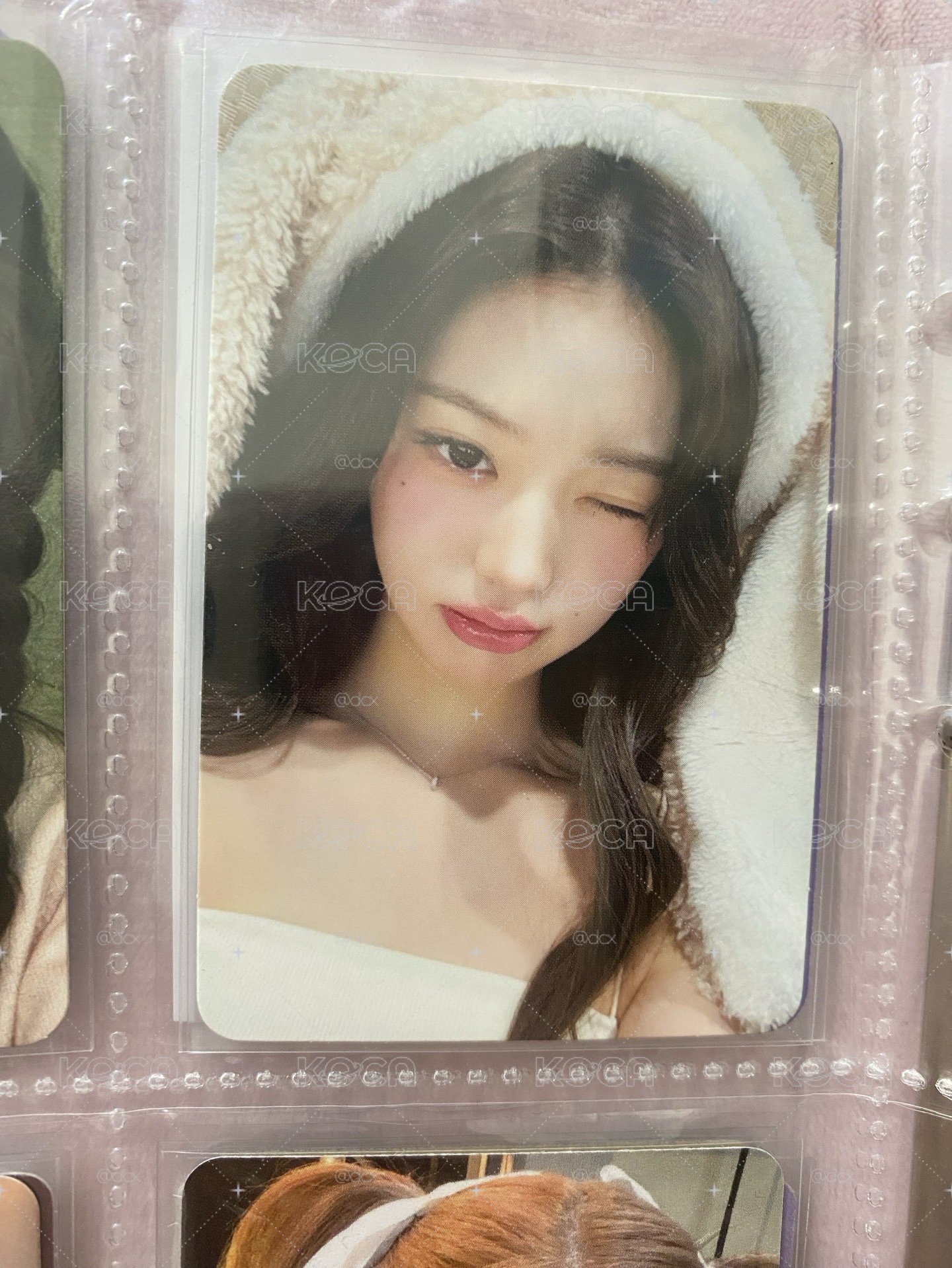 IVE 張員瑛 Wonyoung IVE SECRET br 兔毯員