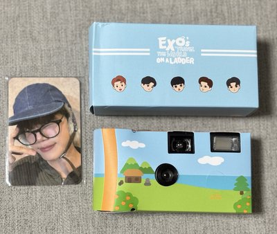 現貨 六巡 迷你 吊娃 Kai Nini Bear 爬梯子5 底片相機 小卡