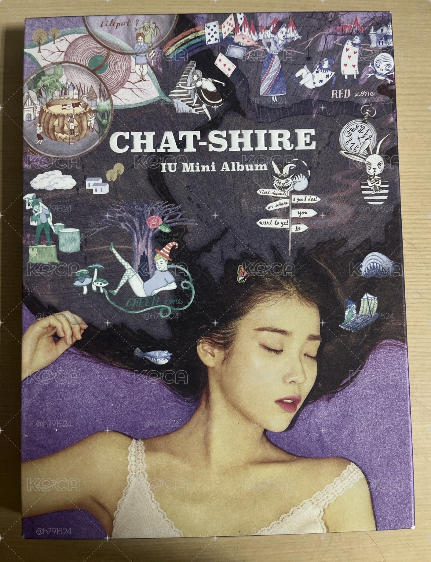 IU 李知恩 Chat shire 專輯 金標