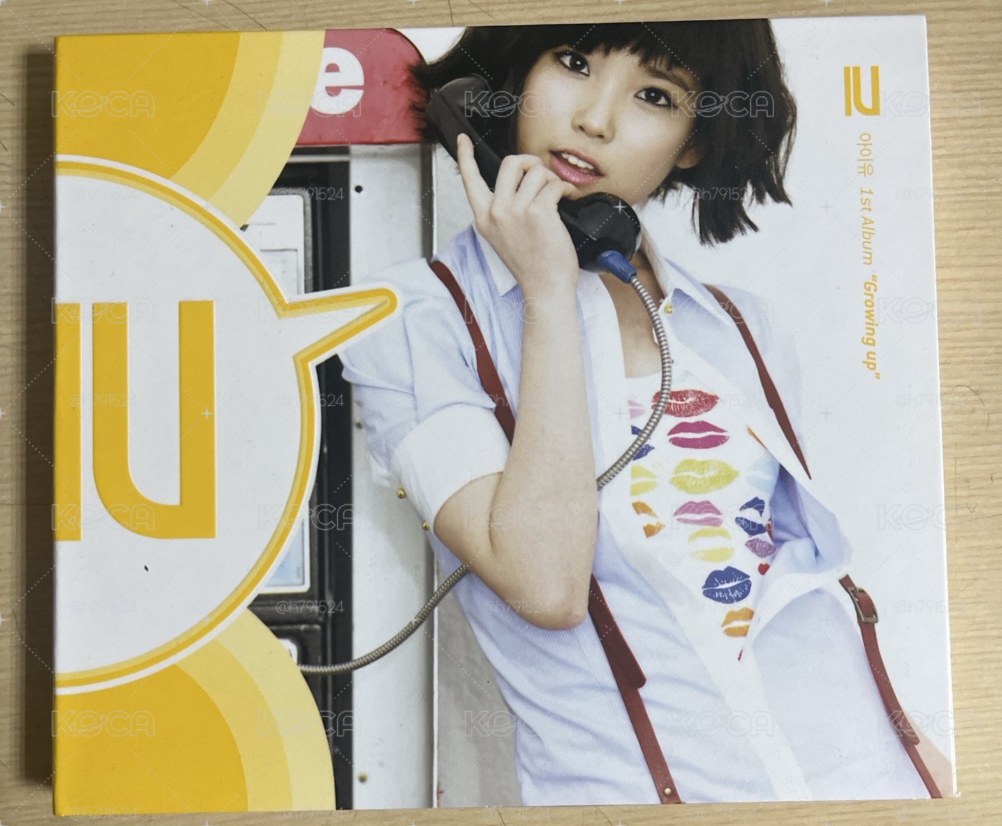 IU 李知恩 Growing up 專輯 金標