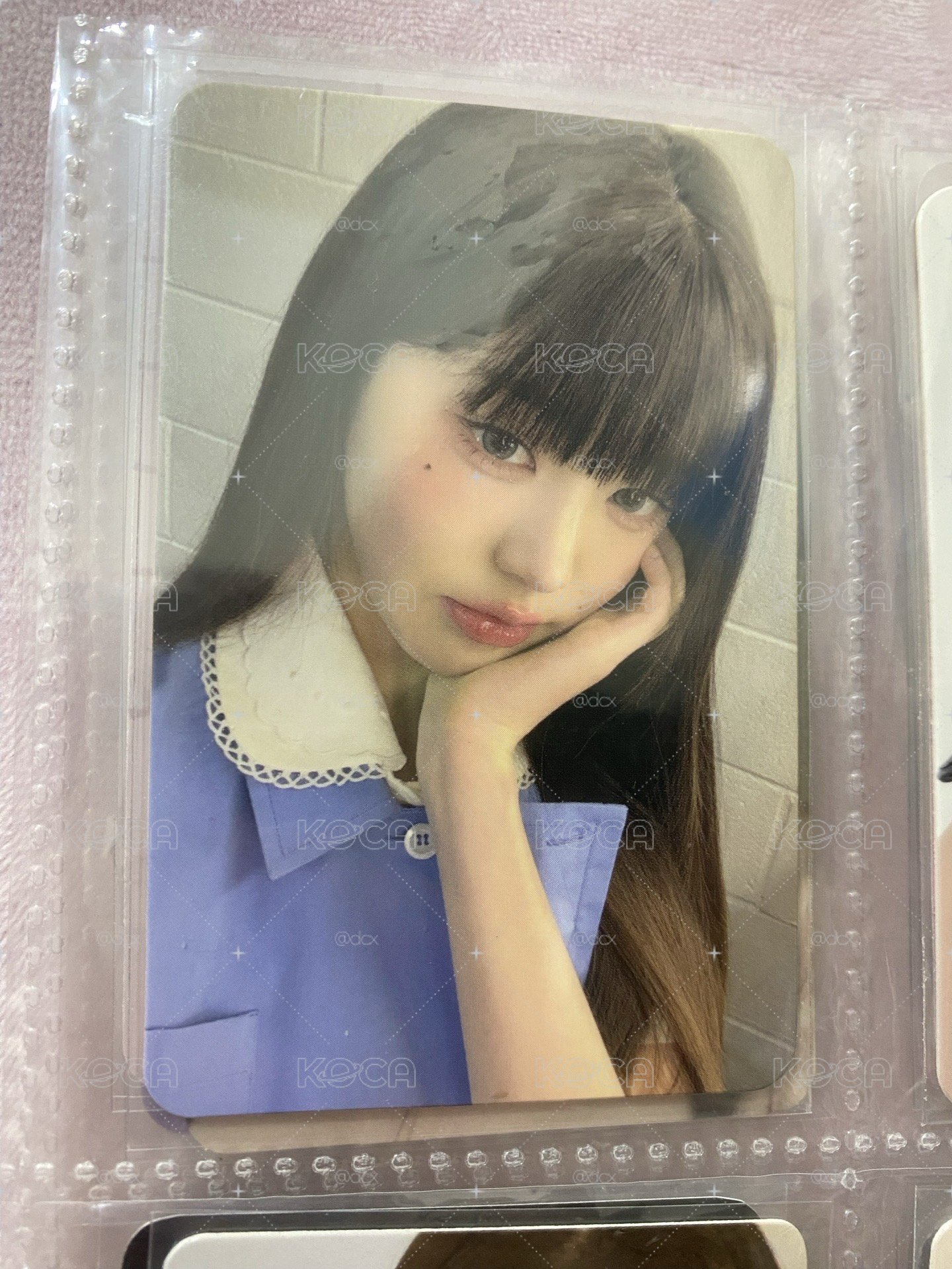 IVE 張員瑛 Wonyoung 紅秀雜誌卡 藍運動服員