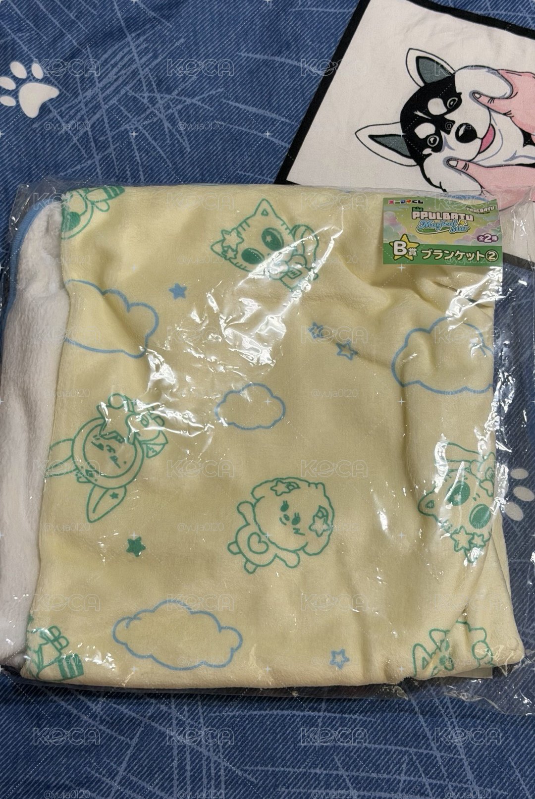 一番賞 角巴兔 毯子 B賞