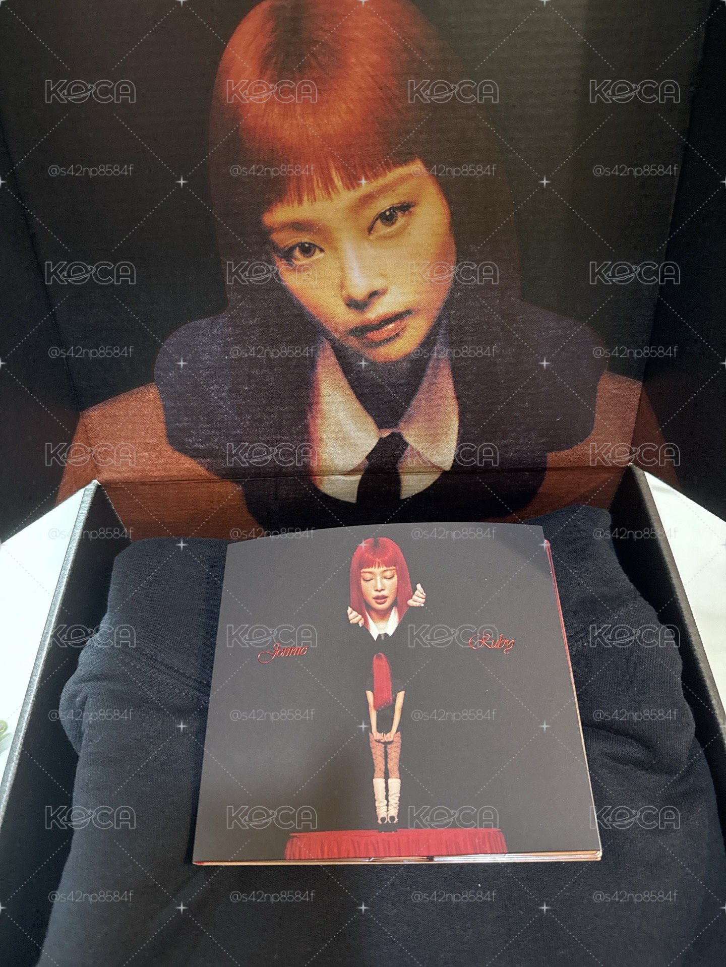 Ruby美區帽T 含箱子和專輯