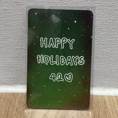SBS 2025歌謠大戰 聖誕公放卡