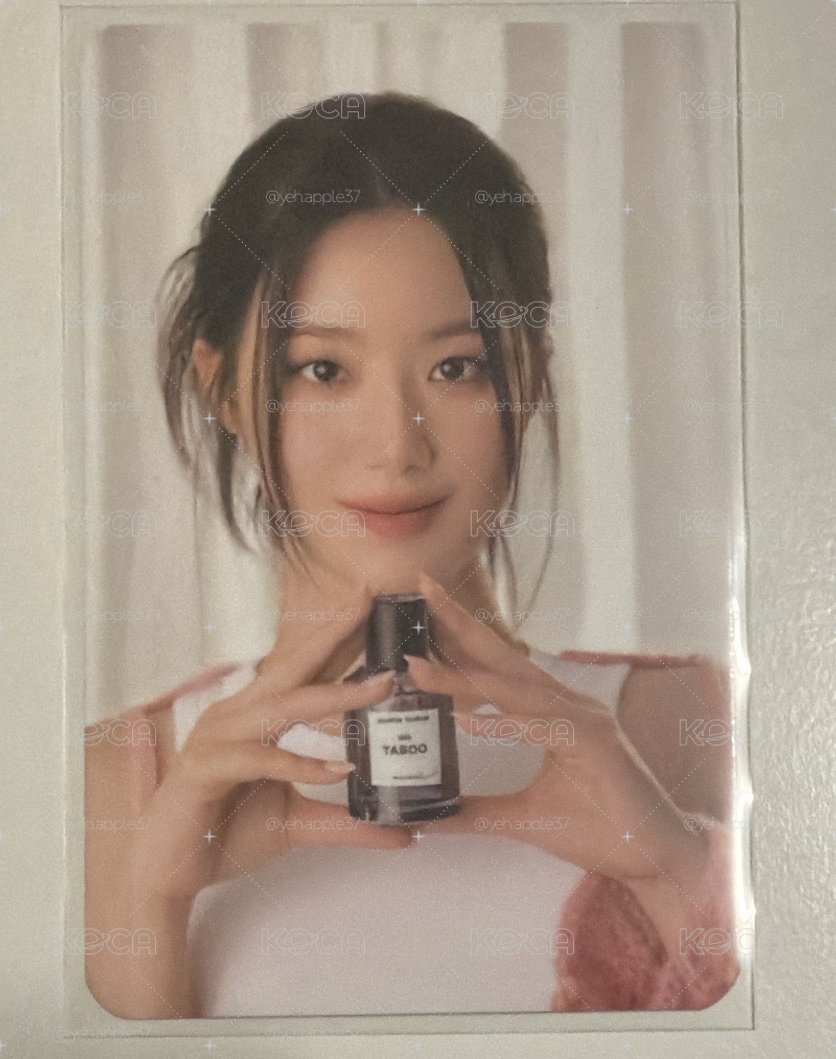 刷代言香水卡