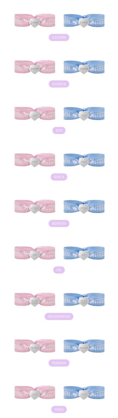 SVT 日本飯咪 YAKUSOKU 緞帶手環