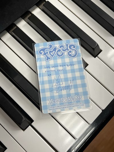 ^Juunᯓ★⋆˚Focus專輯卡 Smini ver.⋆.𐙚 ̊