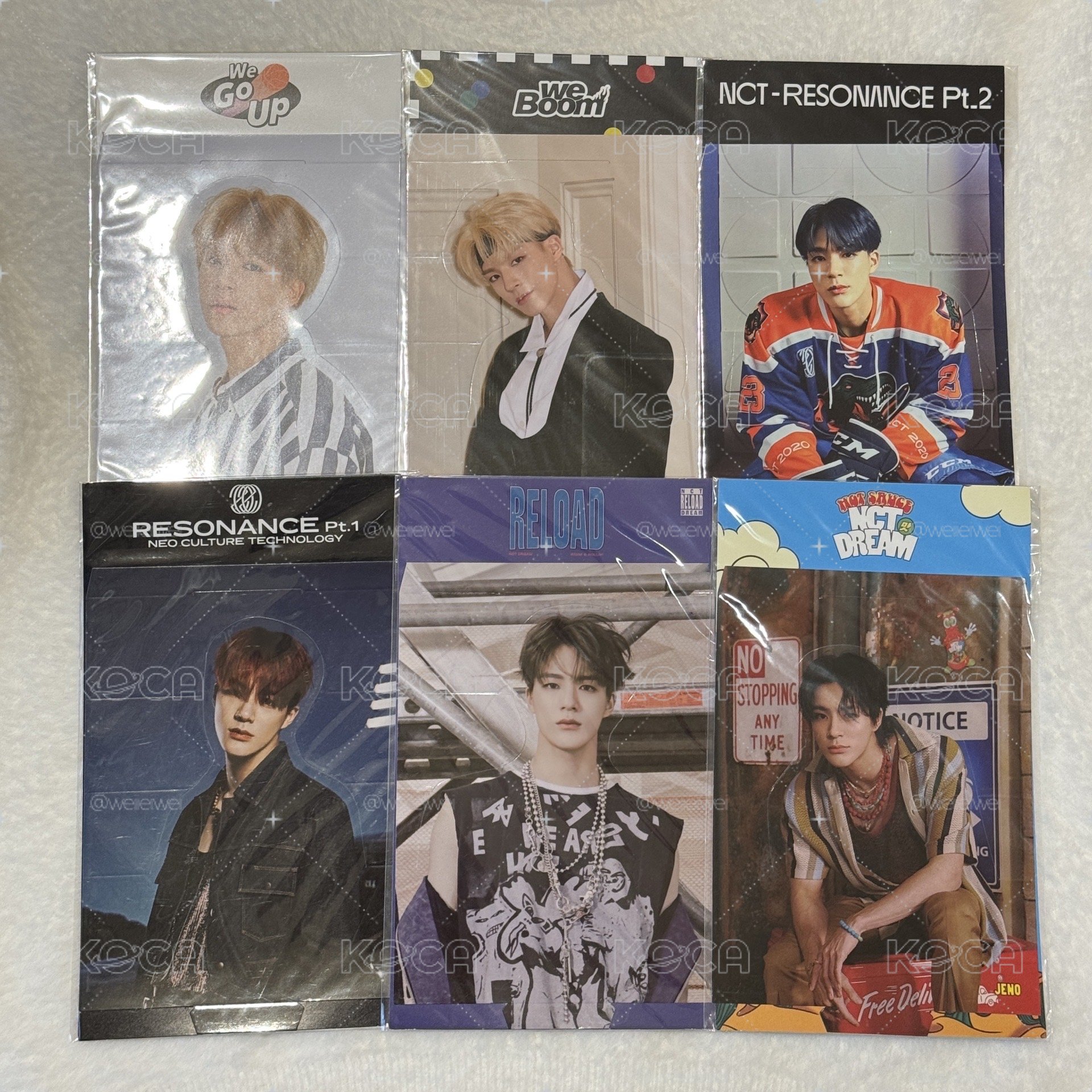 NCT 李帝努立牌