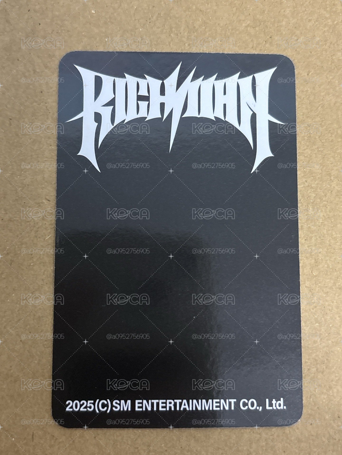 Rich Man 隨機卡 快閃B版官拍 冬