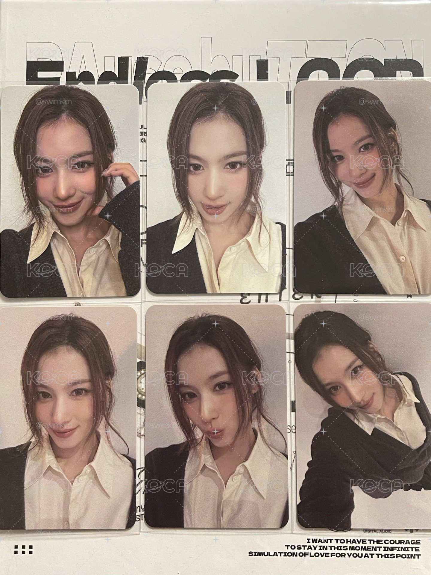 紗卡盤 共18張 不拆出