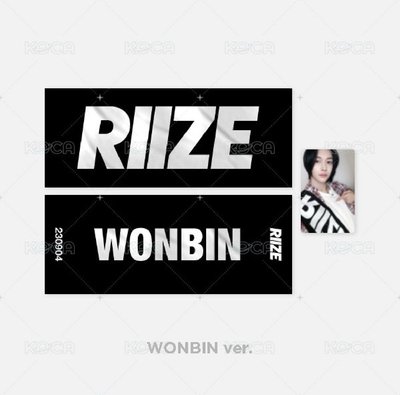 RIIZE UP快閃手幅（含卡）