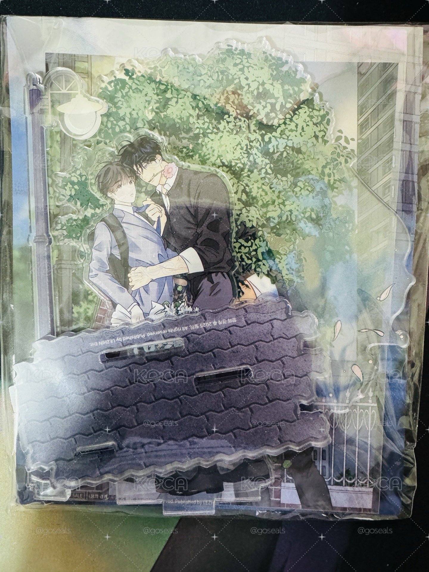 香味的界線雙人立牌