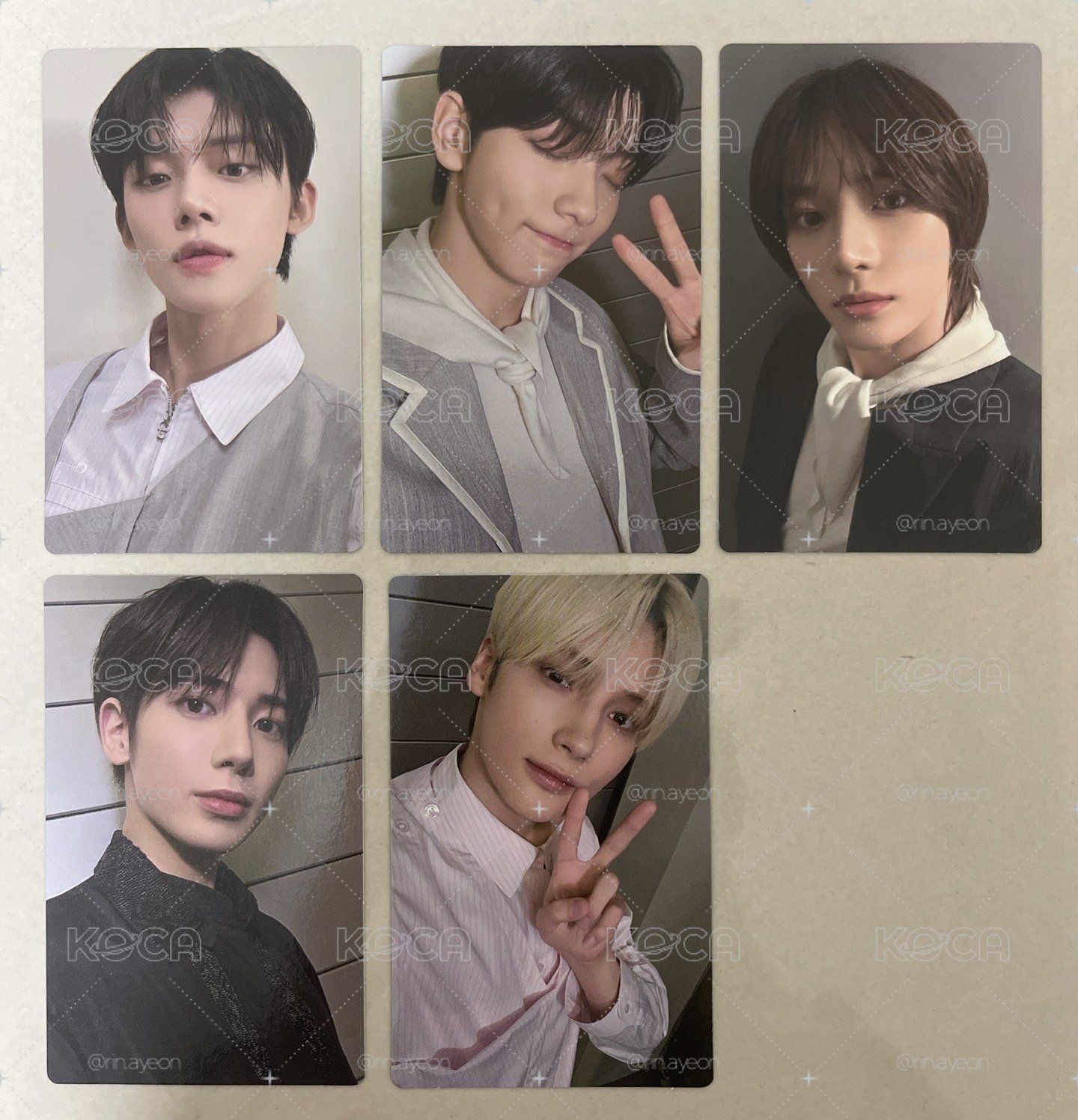 TXT 迷六 WVS幸運卡