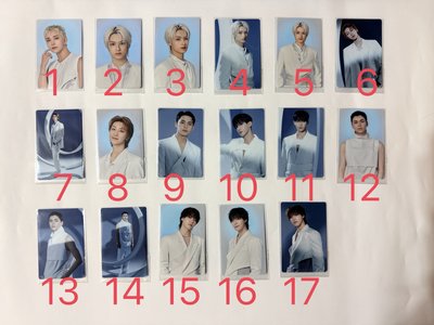 SEVENTEEN NEW_ 隨機卡、自拍卡