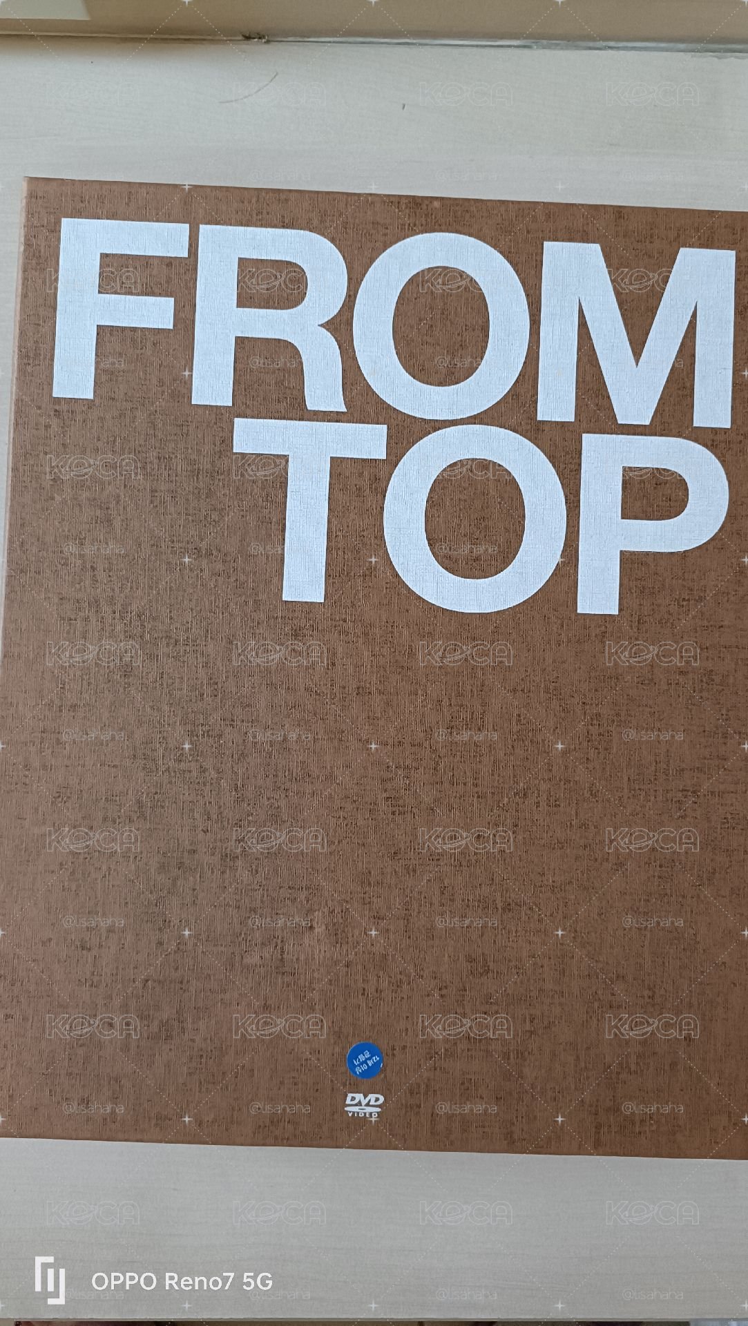 from top
