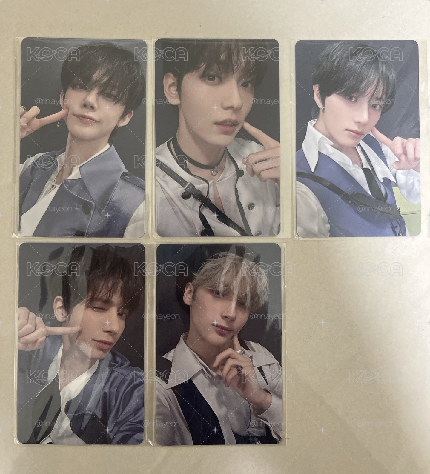 TXT 迷六 日咖幸運卡
