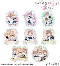 AMNIBUS 描き下ろし 星空メイドver. トレーディングクリアダイカットステッカー