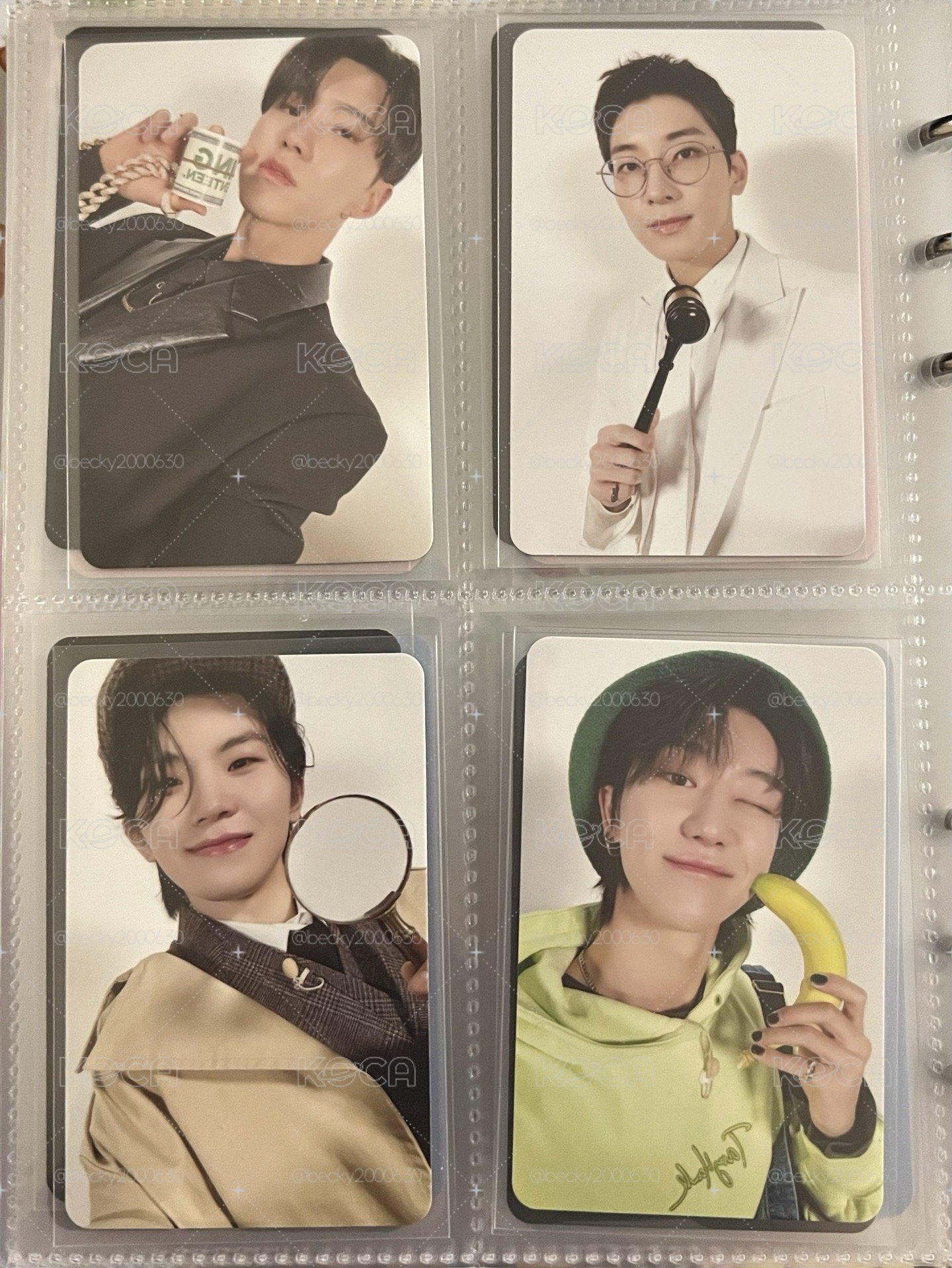 SEVENTEEN GOING雜誌卡2.0 黑版