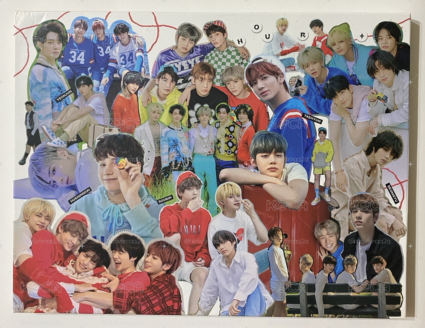 《現貨》TXT H:OUR+寫真