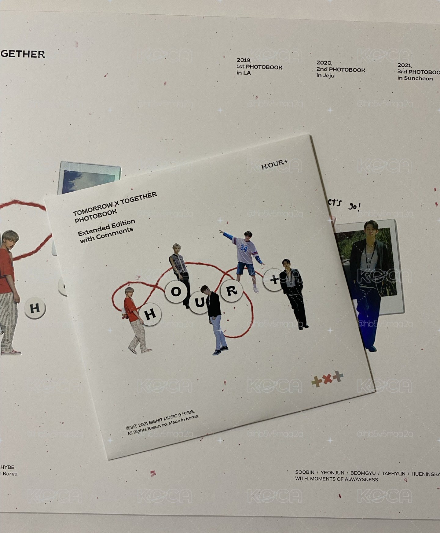 《現貨》TXT H:OUR+寫真