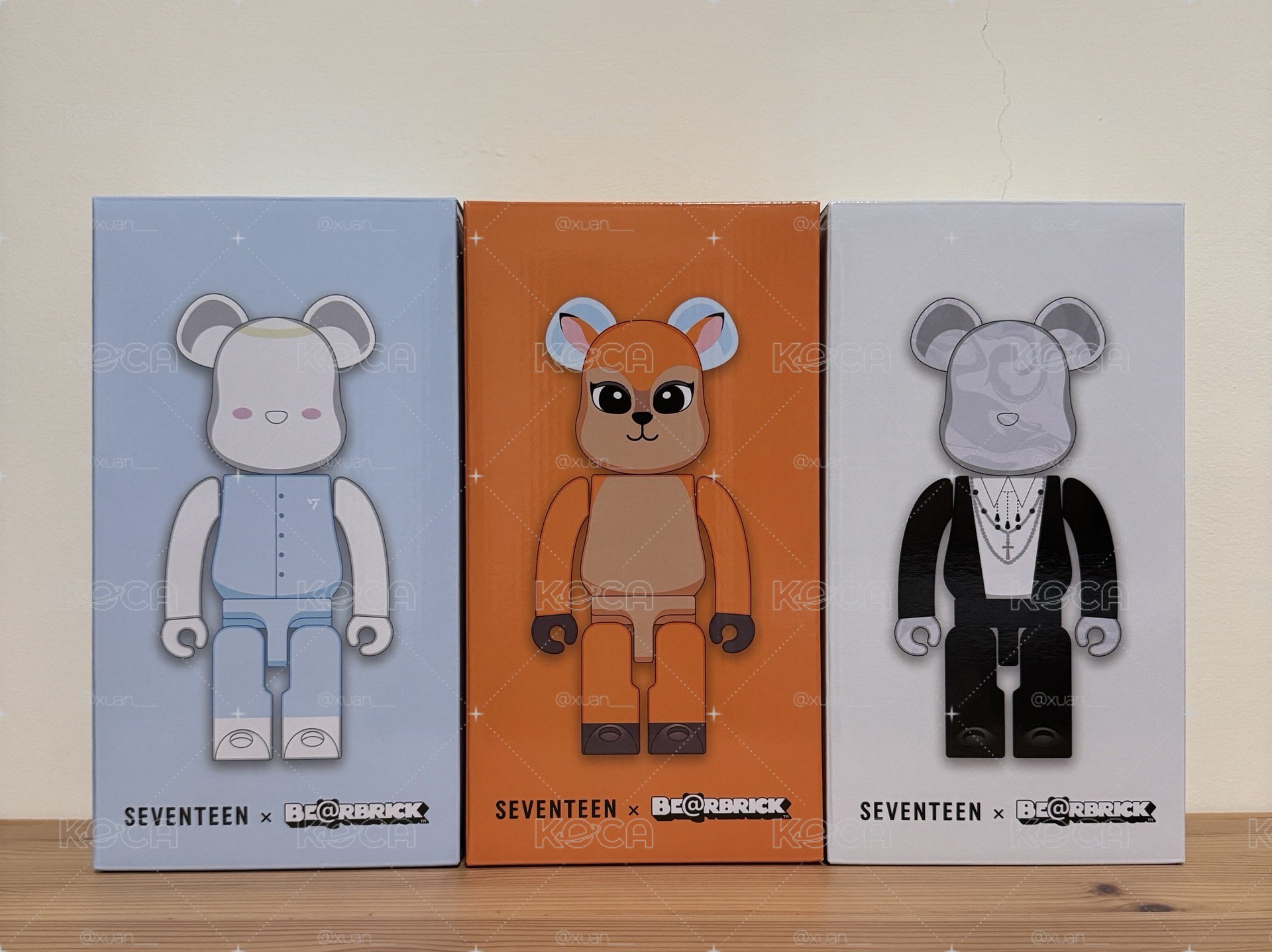BE@RBRICK 400% 模型-漢/秀/圓