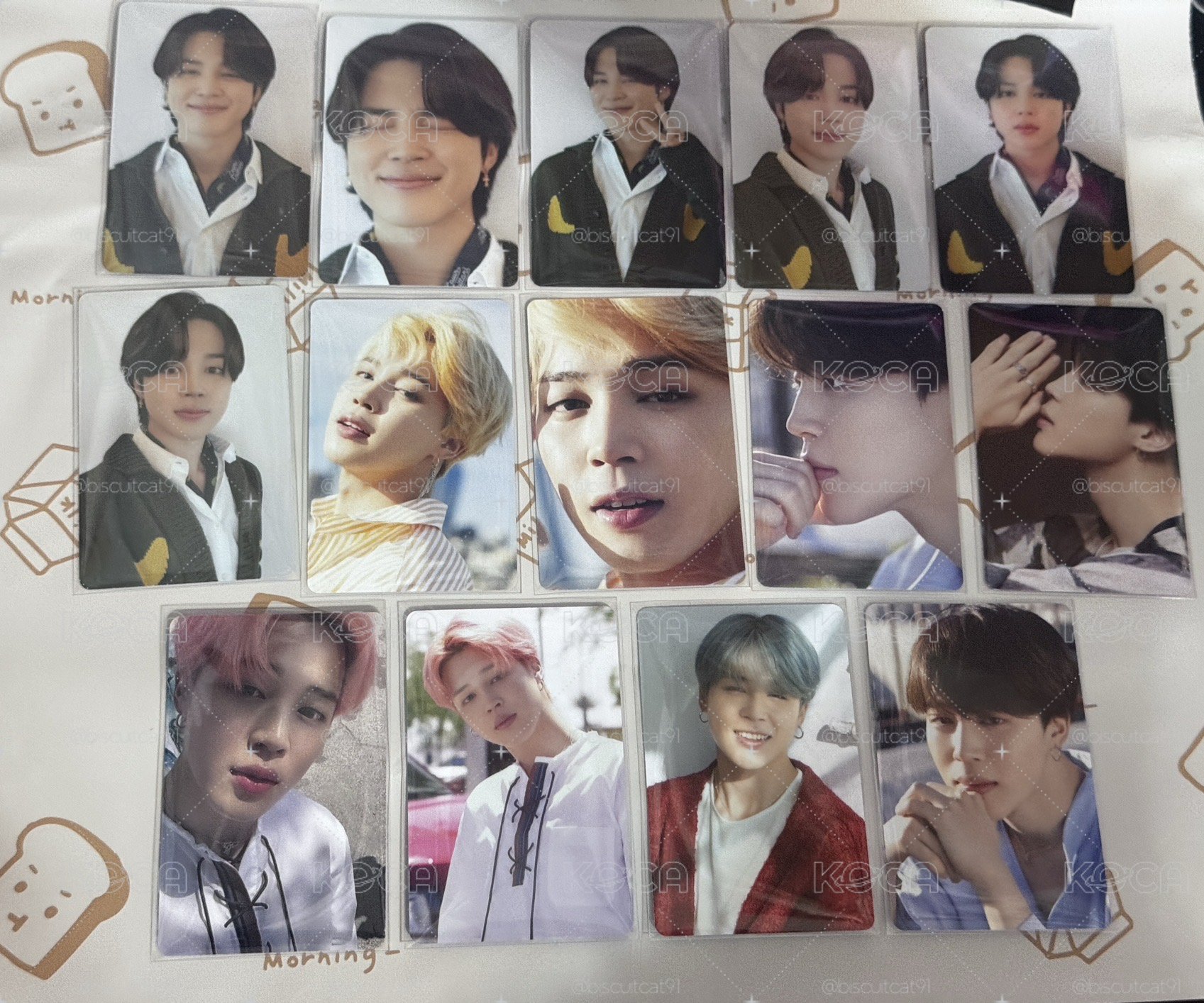 JIMIN Dicon共14張小卡
