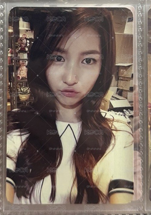 Gfriend 出道專小卡 Sowon(初版）